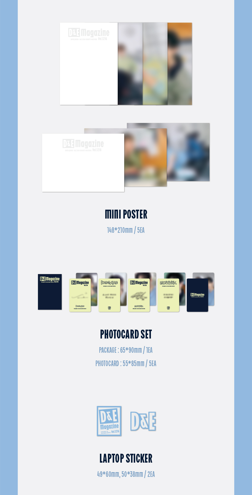 SUPER JUNIOR-D&E 2026 SEASON'S GREETINGS [D&E Magazine Vol.1216