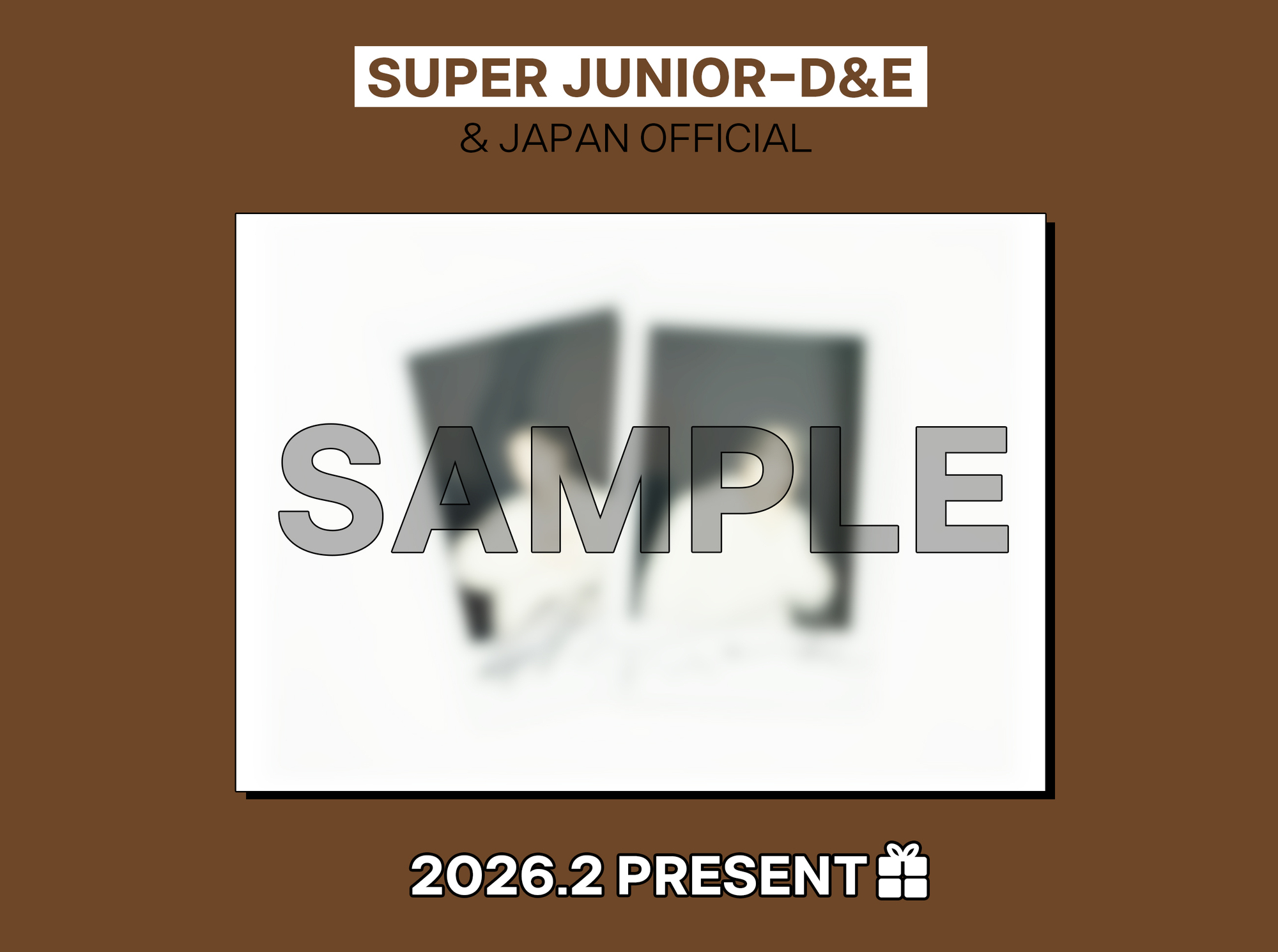 ＆ JAPAN会員限定】2月PRESENT企画♪ D&E直筆サイン入りチェキ