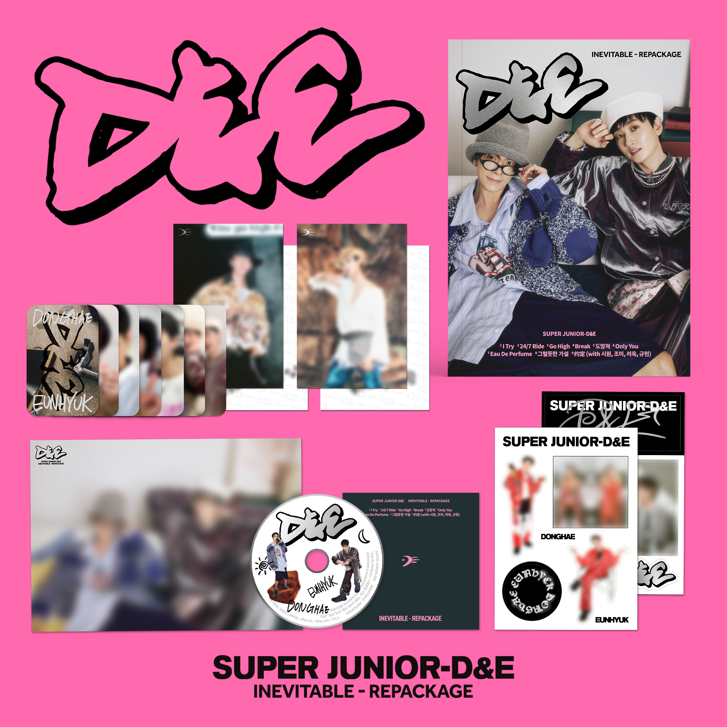 SUPER JUNIOR-D&E 6th MINI ALBUM 【INEVITABLE - REPACKAGE】韓国正規輸入盤